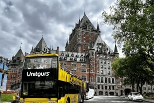 Quebec City: 1-times ekspres dobbeltdækker-bustur