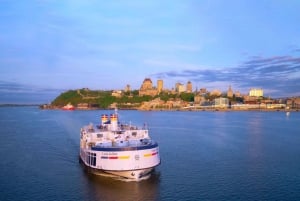 Québec City: 2-timers cocktail- og DJ-cruise om kvelden