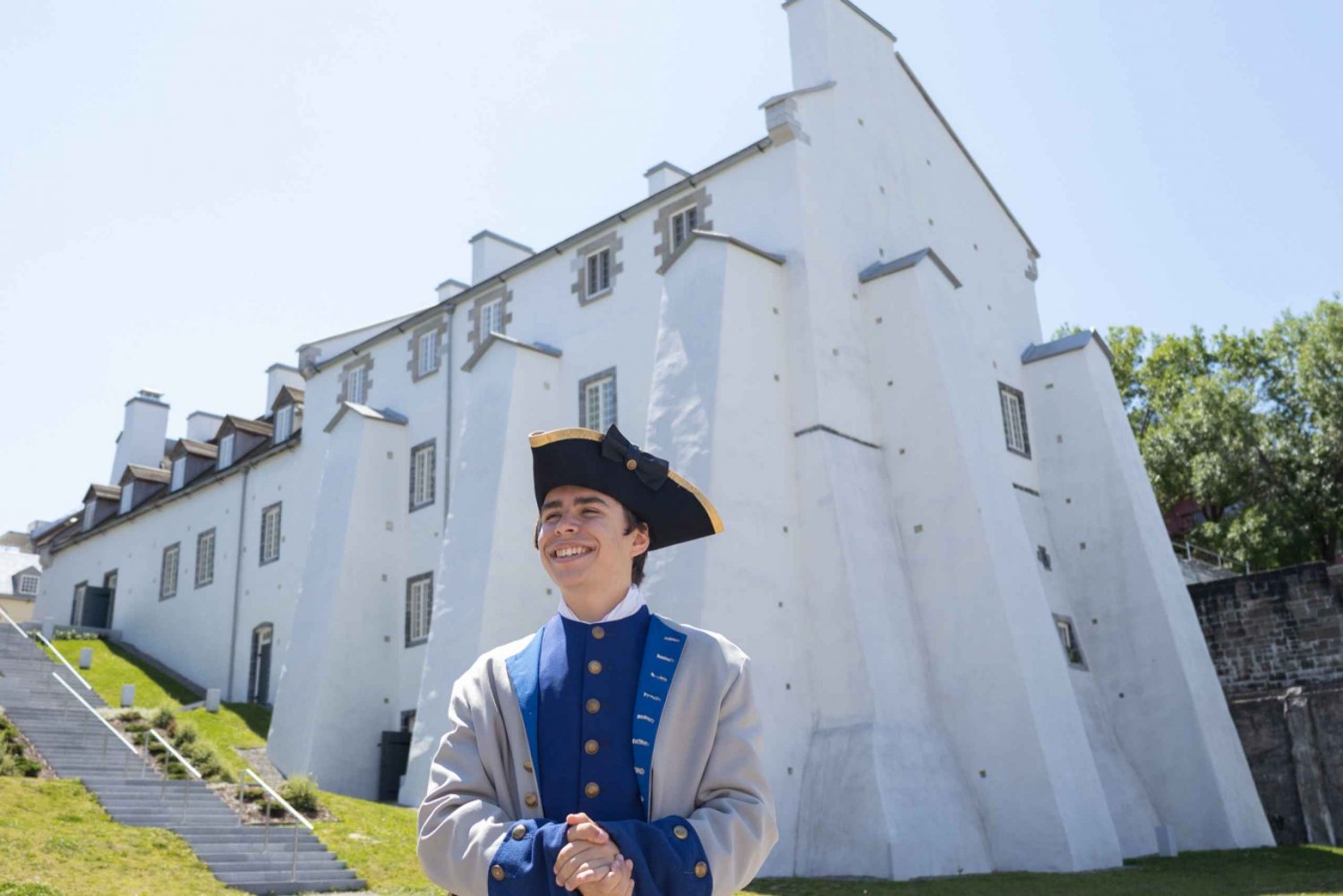 Québec : Visite du parc de l'Artillerie