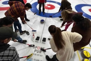 Curling-Entdeckung in Québec mit Kursleiter und Ausrüstung