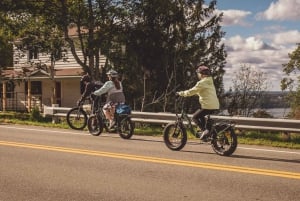 Quebec City: Elcykeluthyrning på Ile d'Orléans