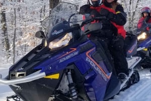 Quebec City: Guided Snowmobile Tour