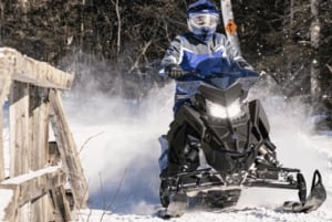 Quebec City: Guided Snowmobile Tour