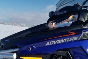 Quebec City: Guided Snowmobile Tour
