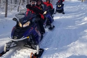 Quebec City: Guided Snowmobile Tour