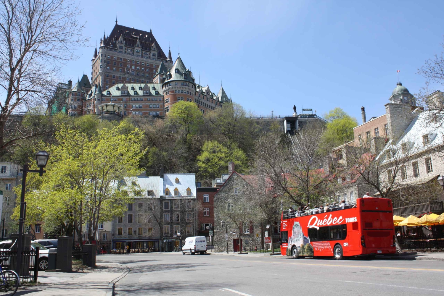 Ciudad de Quebec: Tour en autobús turístico de dos pisos con paradas libres y subida y bajada libre