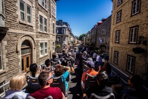 Ciudad de Quebec: Tour en autobús turístico de dos pisos con paradas libres y subida y bajada libre