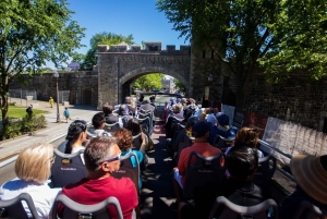 Ciudad de Quebec: Tour en autobús turístico de dos pisos con paradas libres y subida y bajada libre