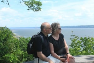 Cidade de Quebec: Tour guiado de bicicleta elétrica pela Ilha de Orléans com degustações