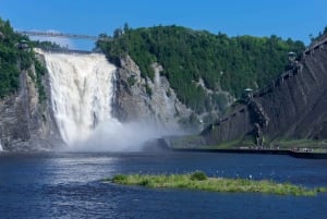 Quebec City: Montmorency Falls og eBike-tur med mikrobryggeri