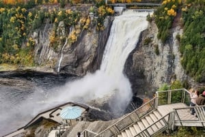 Québec : Chute Montmorency avec téléphérique