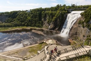Québec : Chute Montmorency avec téléphérique