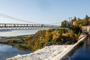 Québec : Chute Montmorency avec téléphérique
