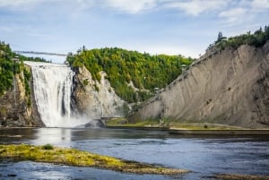 Québec : Chute Montmorency avec téléphérique