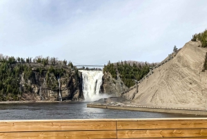 Québec : Chute Montmorency avec téléphérique