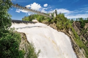 Québec : Chute Montmorency avec téléphérique