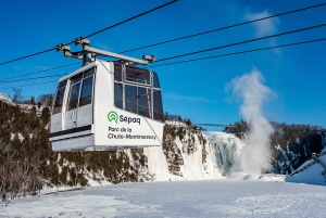 Québec : Chute Montmorency avec téléphérique