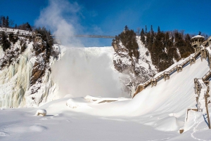 Québec : Chute Montmorency avec téléphérique