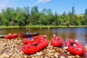 Quebec City (Quebec) Guidad tur med uppblåsbar kajak i Montmorency River