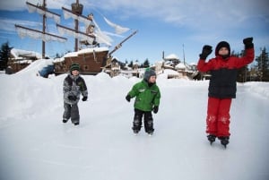 Québec (Stadt): Snow Tubing im Village Vacances Valcartier