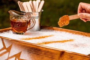 Québec (Lévis): selvguidet besøk i sukkerhytte + måltid + lønnesirup