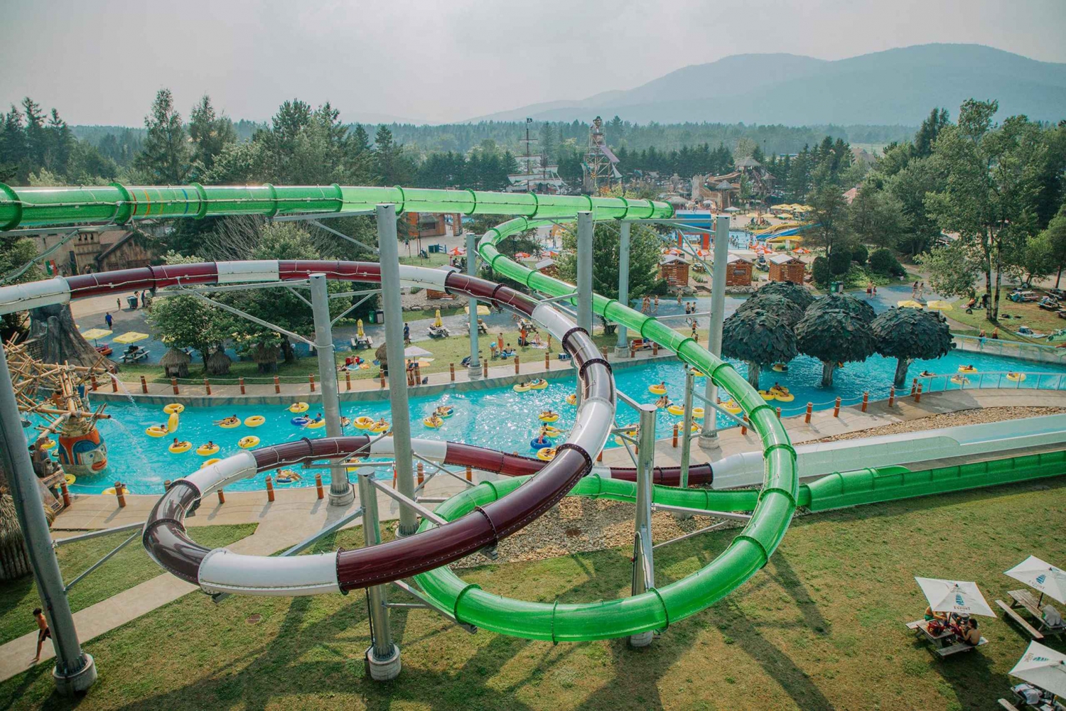 Quebec City: Village Vacances Valcartier udendørs vandland