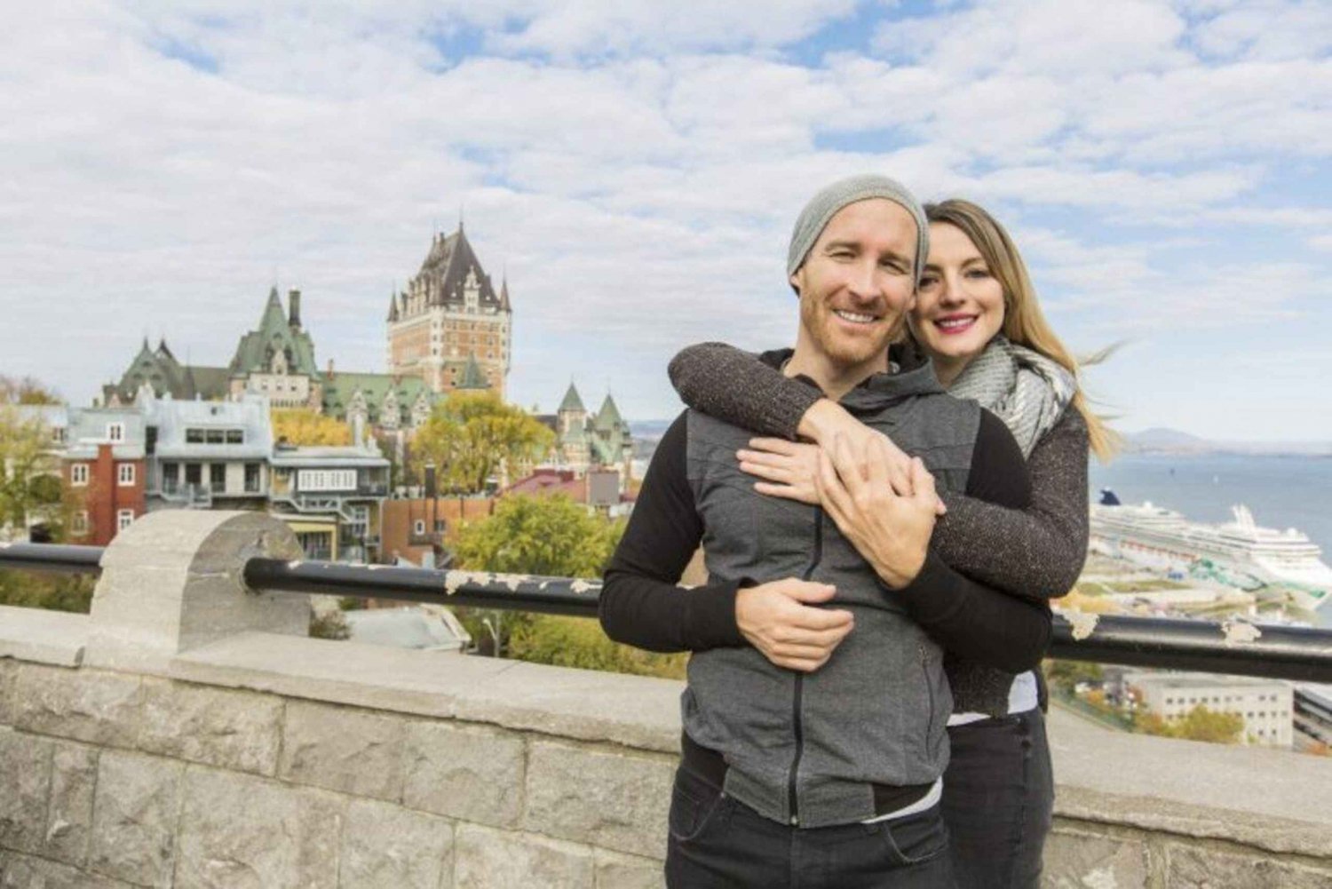 Promenade romantique privée à Québec Visite à pied pour couples