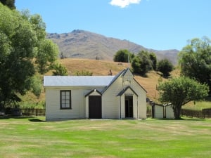 Cardrona Hall and Church