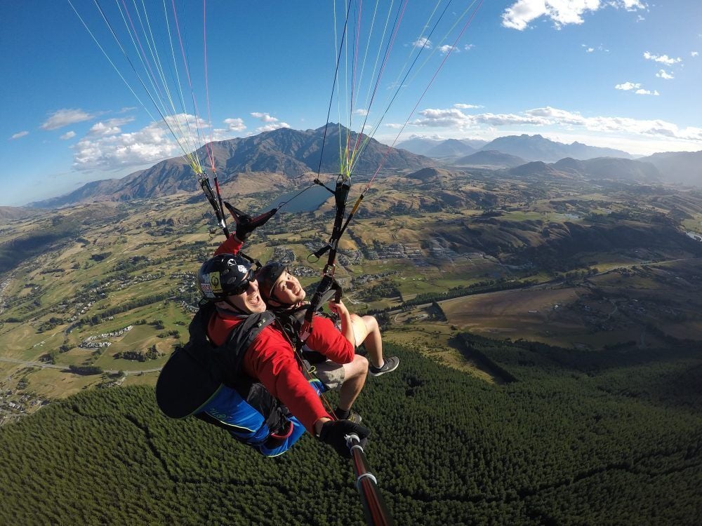 Coronet Peak Tandem Paragliding and Hang gliding