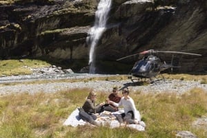Earnslaw Burn Picnic - wycieczka helikopterem
