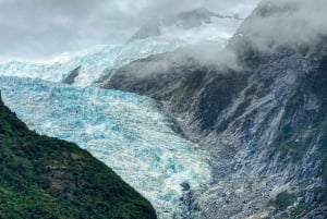 Desde Christchurch: excursión de 2 días a Queenstown vía Franz Josef