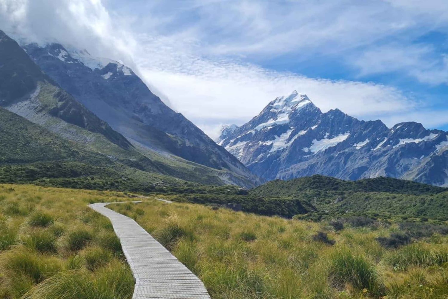 Z Dunedin: Mt. Cook i jezioro Pukaki – prywatna wycieczka jednodniowa