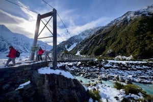 Queenstown: to Christchurch 1 Way Scenic Tour via Mt Cook