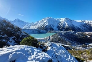 Queenstown: to Christchurch 1 Way Scenic Tour via Mt Cook