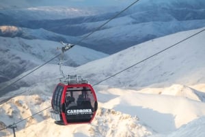 From Queenstown: Cardrona Ski/Snowboard Rentals & Transfer