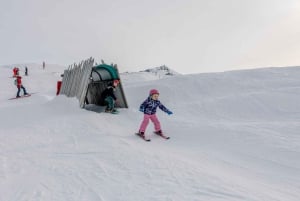 From Queenstown: Cardrona Ski/Snowboard Rentals & Transfer