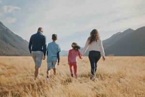 From Queenstown: Coach, Farm Tour & Milford Nature Cruise