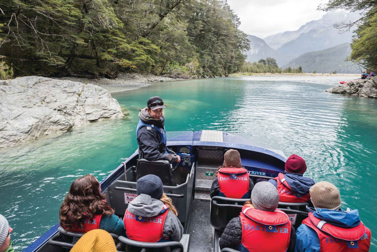 From Queenstown/Glenorchy: Dart River Jet Boat Tour
