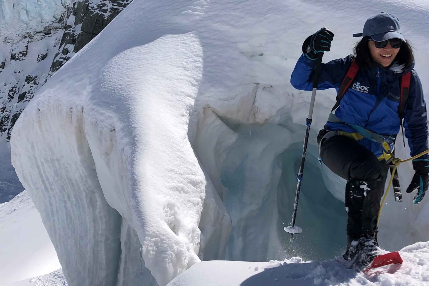 Fra Queenstown: kombinasjon av Mount Cook Heli-Hike og busstur
