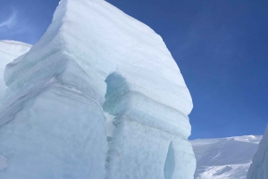 Fra Queenstown: kombinasjon av Mount Cook Heli-Hike og busstur