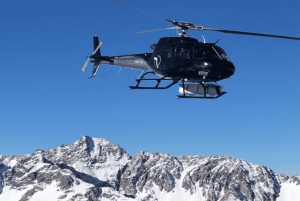 Fra Queenstown: kombinasjon av Mount Cook Heli-Hike og busstur