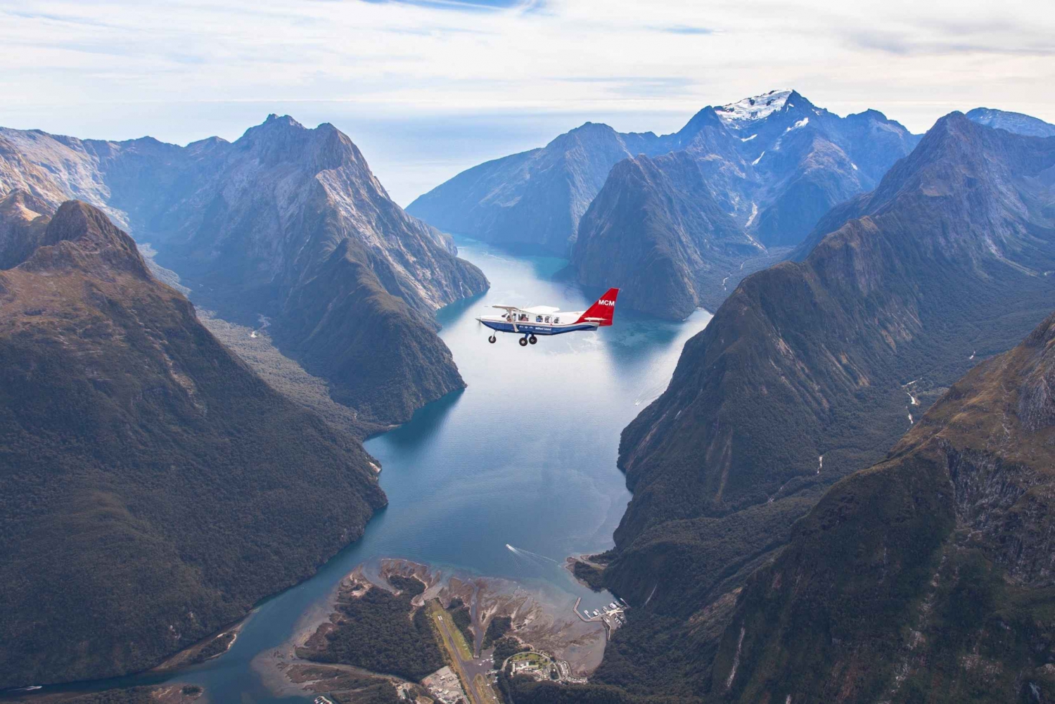 From Queenstown: Scenic Flight to Milford Sound
