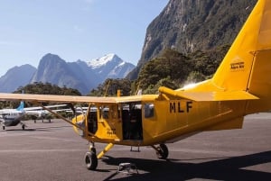 From Wanaka: Milford Sound Flight with Landing & Glaciers