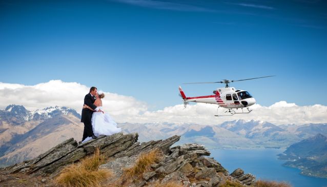 Glacier Southern Lakes Helicopters Weddings