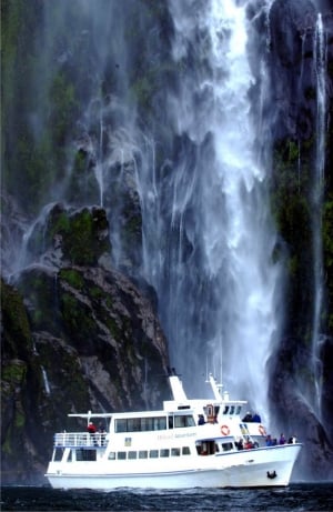 Milford Sound Glacier Flight & Boat Cruise