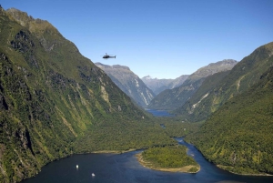 Milford Sound Heli-Cruise-Heli | 4,5 timers naturskøn oplevelse