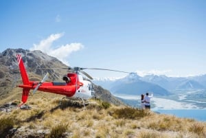 Vol panoramique en hélicoptère dans le détroit de Milford avec atterrissage
