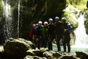 From Queenstown: Mount Aspiring Full-Day Canyoning Adventure