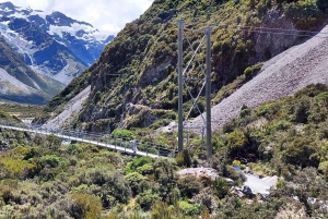 Mt Cook Tour: Ende in Queenstown, Christchurch oder Dunedin