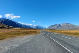 Mt Cook Tour: Finish at Queenstown, Christchurch or Dunedin